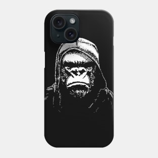 gorilla face Phone Case