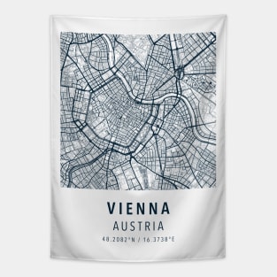 vienna simple map Tapestry