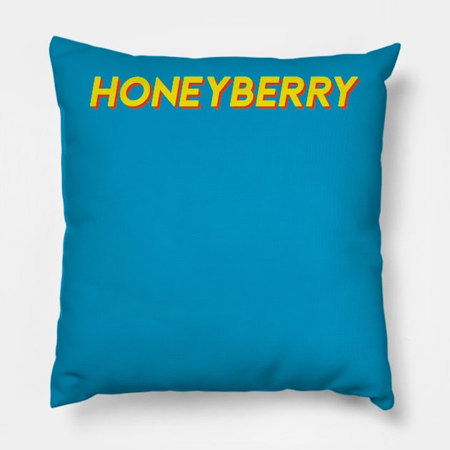 HoneyBerry Pillow by Deeaay