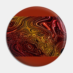 Abstract Syrop Swirls Pin