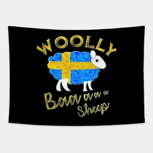 Woolly the Swedish Sheep Tapestry