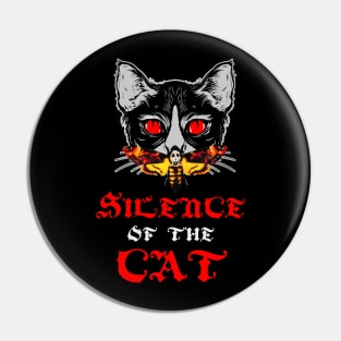 Silence of the lambs t-shirt Pin