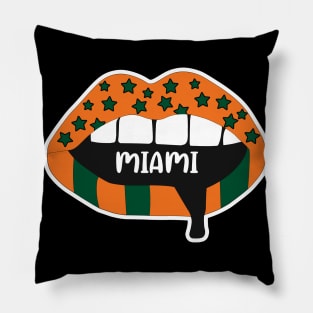 Miami Lips Pillow