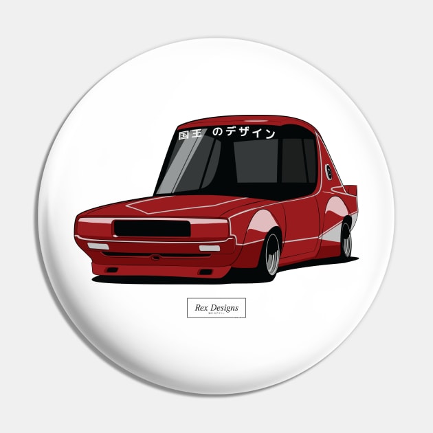 Nissan Skyline Kenmeri Bosozoku Pin by RexDesignsAus