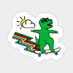 Disability pride dinosaur Magnet