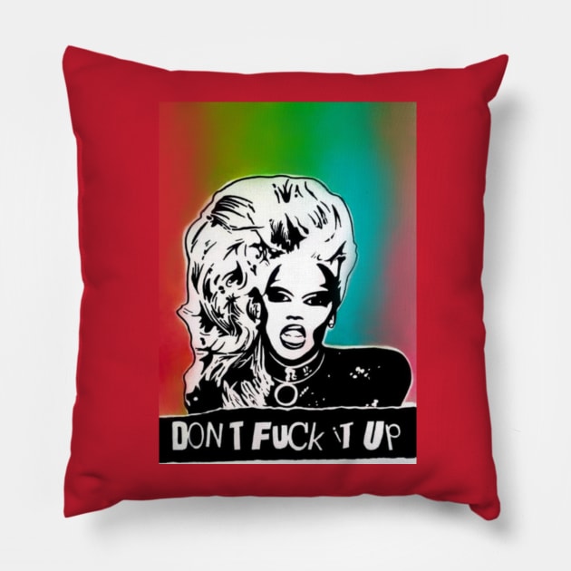 Mama Ru Pillow by PabloDiablo13