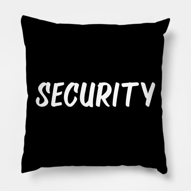security Pillow by potatonamotivation