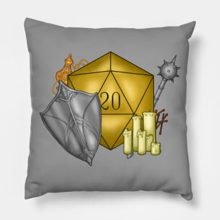 Cleric dice Pillow