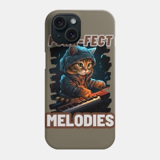 Captivating Keyboard Cat: "Purr-fect Melodies" Phone Case