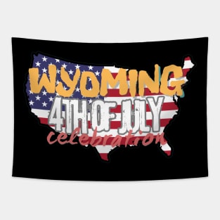 4th july celebration wyoming Tapestry