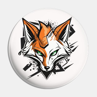 Graffiti Paint Fox Creative Inspiration Pin