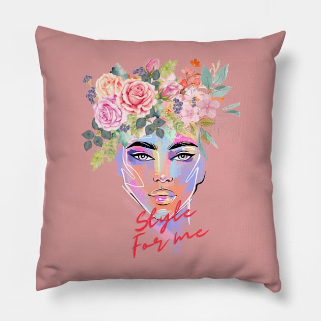 women Pillow by BearBoy