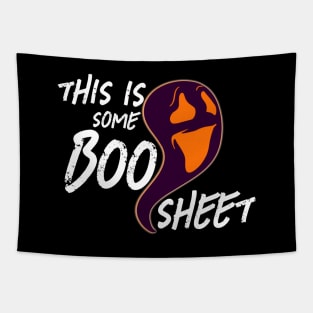 This Is Some Boo Sheet, Funny Halloween Party,Happy Halloween Day,Funny Spooky Vibes, Funny Pumpkin Gift Tapestry