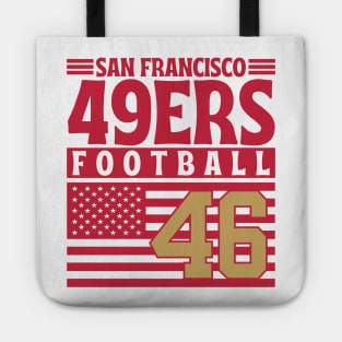 San Francisco 49ERS 1946 American Flag Football Tote