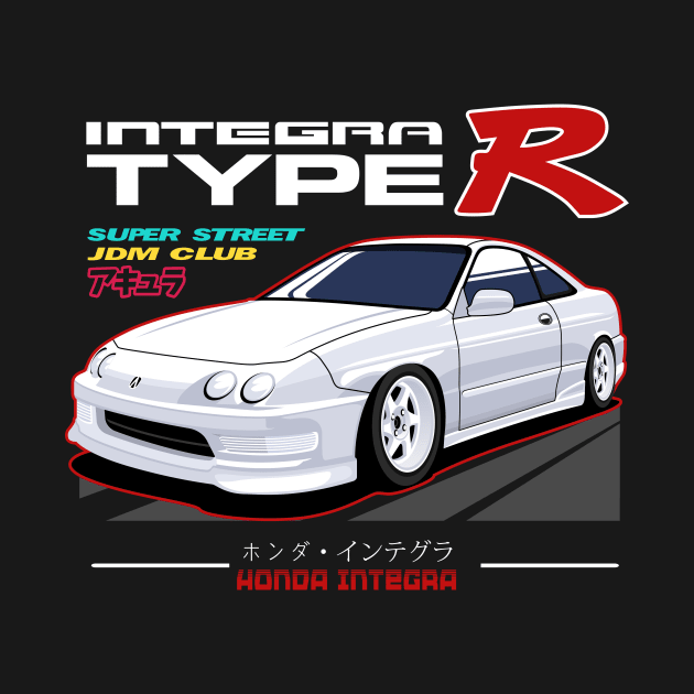 Integra Type R JDM Legend by masjestudio