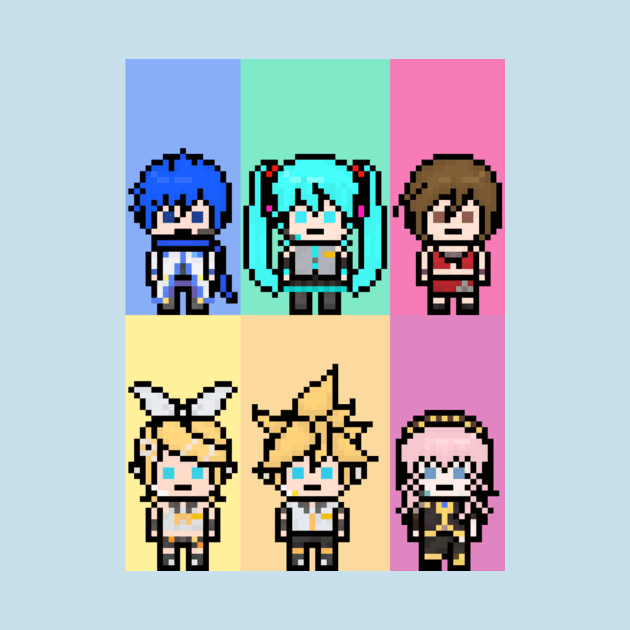 Vocaloid Pixel Art by Tatsu_chan