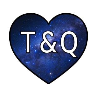 Initials - T & Q (Space) T-Shirt