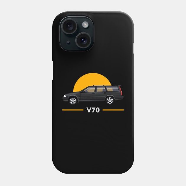 V70 Wagon First Generation Phone Case by Turbo29