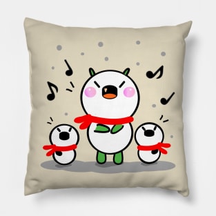 Snowman monster Lumi 2 Pillow