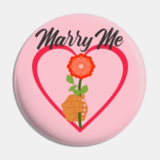 Marry Me Pin