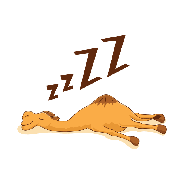 Sleeping Camel by Magniftee