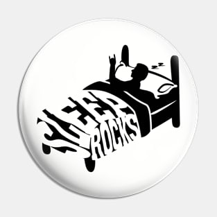 Sleep Rocks Pin