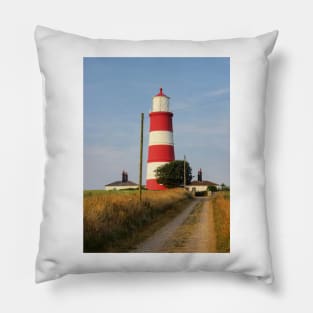 Happisburgh Lighthouse Norfolk Pillow