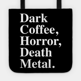 Death Metal Tote