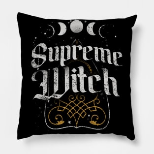 Grandma Supreme Witch Pillow