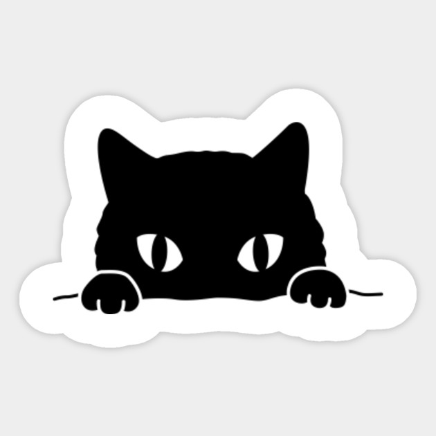 Cat Character Cats Love Sticker Teepublic