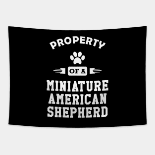 Miniature American Shepherd - Property of a Miniature American Shepherd Tapestry