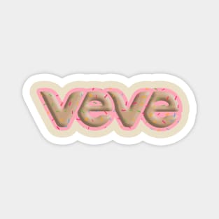 Veve Sprinkle Logo - Dolce Inspired Magnet