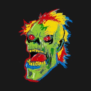 Crayon ZOMBIE Head T-Shirt