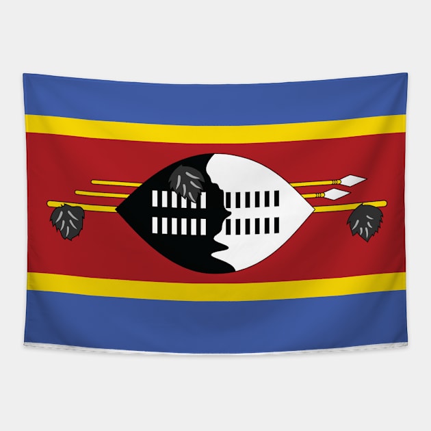 Eswatini Tapestry by Wickedcartoons