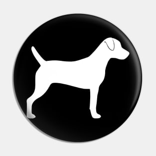 Parson Russell Terrier Silhouette Pin