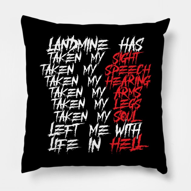 Landmine! Pillow by thecave85