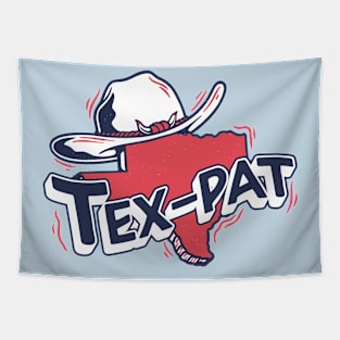 Retro Tex-Pat // Proud Texan // Texas Born & Raised Tapestry