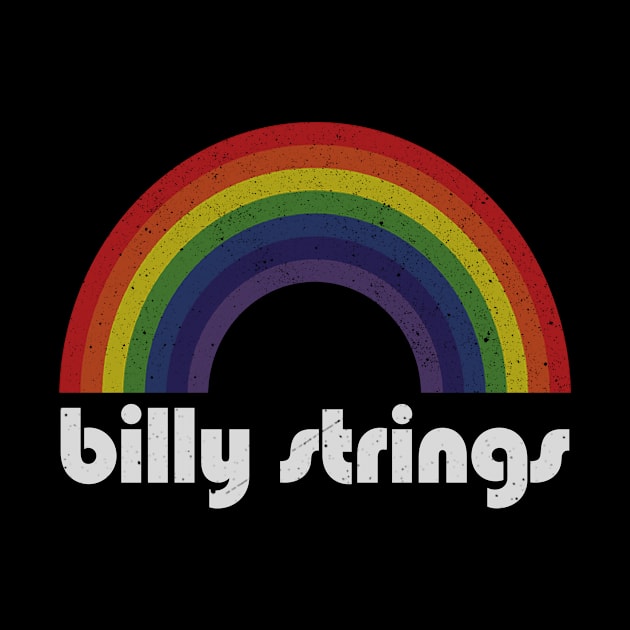 Billy Strings - Rainbow Vintage by Arthadollar