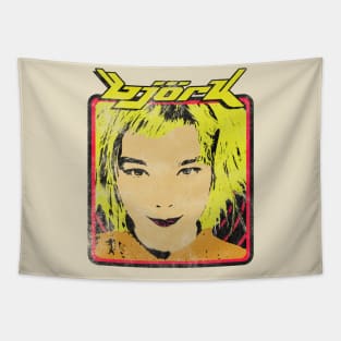 Bjork post punk comic art Tapestry