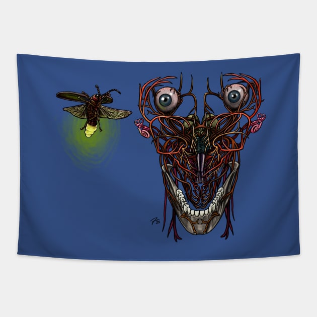 Cranial Nerves & Truncus Cerebri Tapestry by FreyStrandDraws