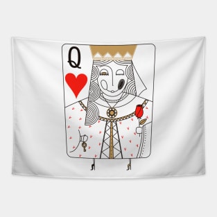 Queen heart Tapestry