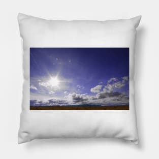 Monument Valley and sun Pillow