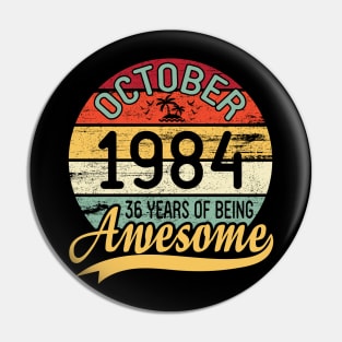 October 1990 Happy Birthday 30 Years Of Being Awesome To Me You Dad Mom Son Daughter Pin