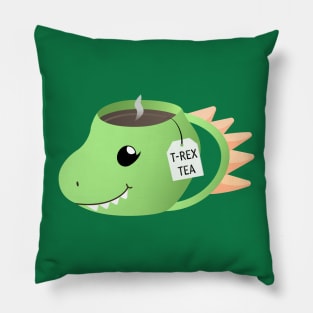 T Rex Tea Pillow