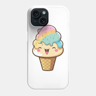 Cartoon Ice Cream Phone Case