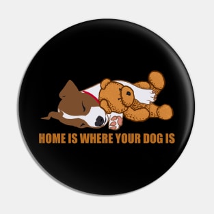 Home is where your dog is Pin