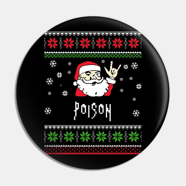 poison santa metal Pin by mantaplaaa