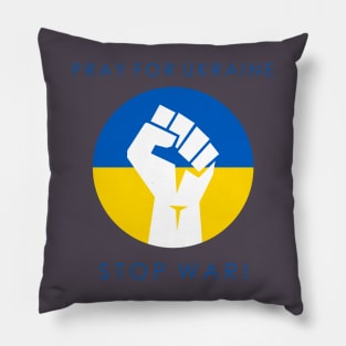 Stand with Ukraine Pillow