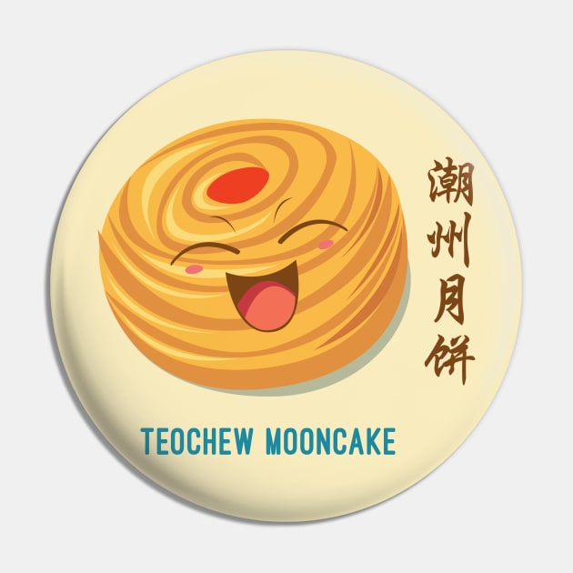 Teochew Mooncake Pin by elephantfeather