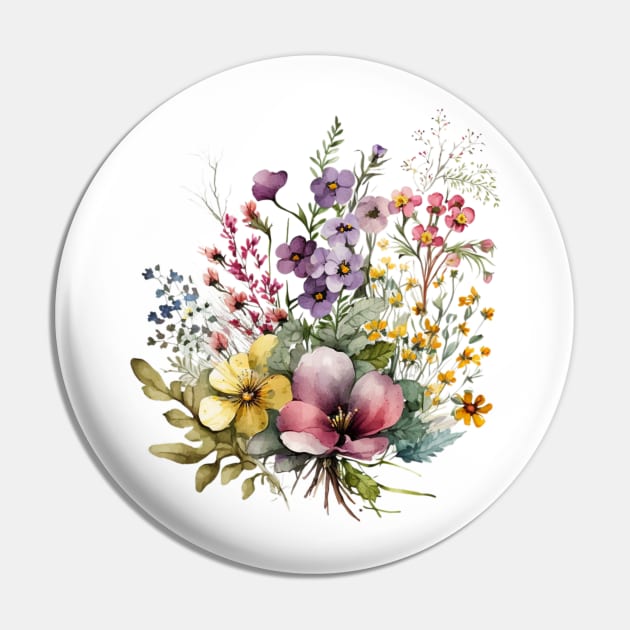 Wildflowers Pin by UniqueMe